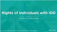 Rights of Individuals with IDD