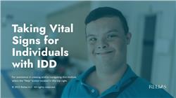 Taking Vital Signs for Individuals with IDD
