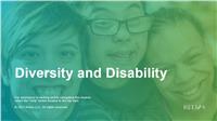 Diversity and Disability